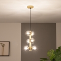 Brilagi - Lámpara LED colgante MILLA 6xG9/3W/230V dorado/ahumado