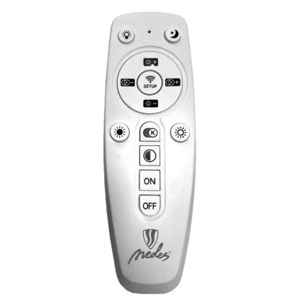 Brilagi - Lámpara colgante LED regulable CIRCLE LED/55W/230V 3000-6500K Ø 80 cm marrón + control remoto