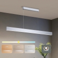 Brilagi - Lámpara LED colgante SLEEKLINE LED/40W/230V 3000/4500/6000K plata