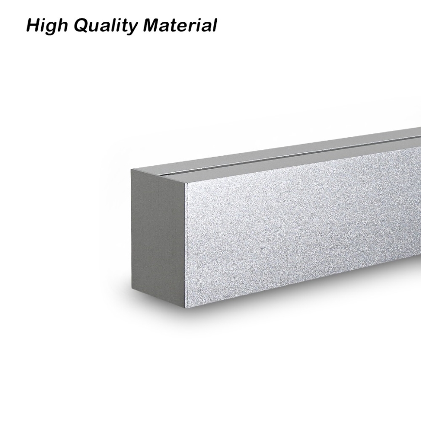 Brilagi - Lámpara LED colgante SLEEKLINE LED/40W/230V 3000/4500/6000K plata