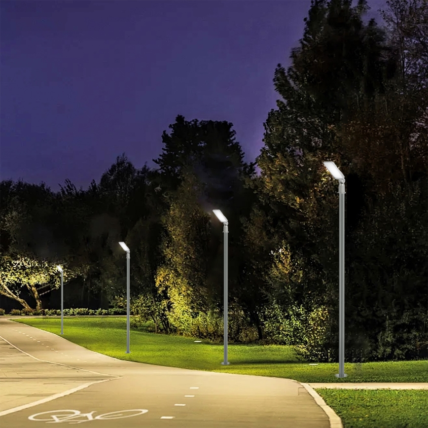 Brilagi - Farola LED exterior con articulación URBANLIGHT LED/50W/230V gris IP65