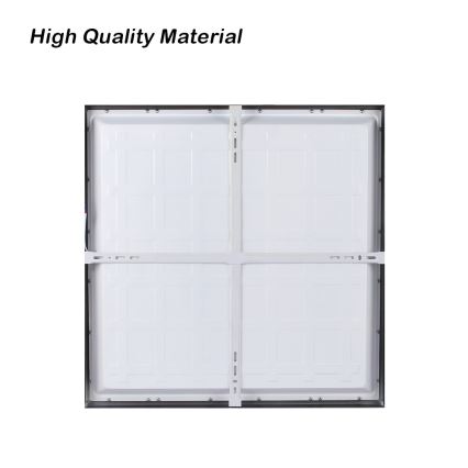 Brilagi - Plafón LED de baño FRAME LED/50W/230V 60x60 cm 3000/4000/6000K IP44 negro
