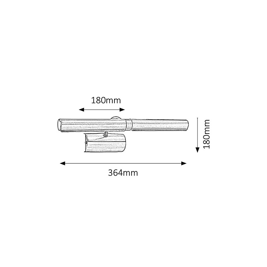 Brilagi - Lámpara LED de cuadro DANAE 2xE14/4W/230V 3000K blanco