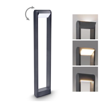 Brilagi - Lámpara LED de exterior CROTONE LED/7W/230V antracita IP54 80 cm