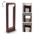 Brilagi - Lámpara LED de exterior CROTONE LED/7W/230V marrón IP54 50 cm