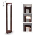Brilagi - Lámpara LED de exterior CROTONE LED/7W/230V marrón IP54 80 cm
