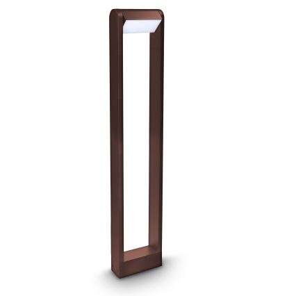Brilagi - Lámpara LED de exterior CROTONE LED/7W/230V marrón IP54 80 cm