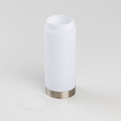 BRILAGI - Lámpara LED exterior ELIA 1xE27/7W/230V 4000K IP44 100 cm cromo mate