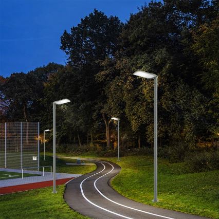 Brilagi - Farola de exterior con articulación URBANLIGHT LED/200W/230V gris IP65