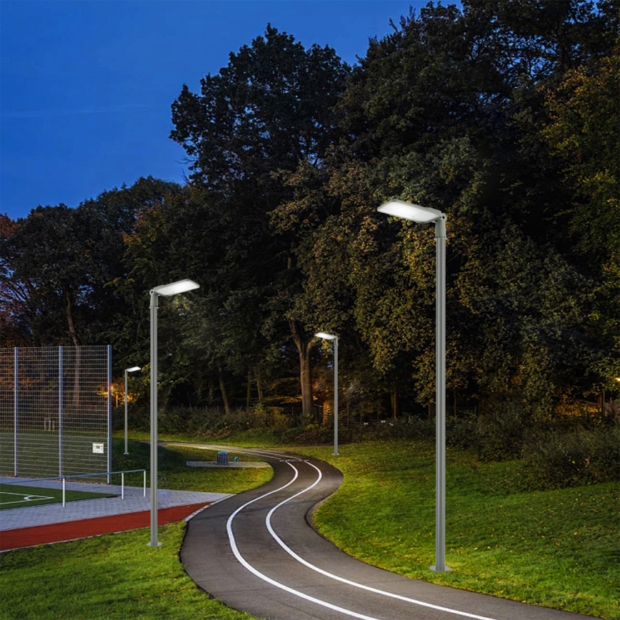 Brilagi - Farola de exterior con articulación URBANLIGHT LED/200W/230V gris IP65