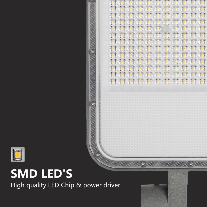 Brilagi - Farola de exterior con articulación URBANLIGHT LED/200W/230V gris IP65