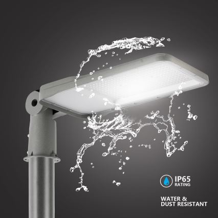 Brilagi - Farola de exterior con articulación URBANLIGHT LED/200W/230V gris IP65