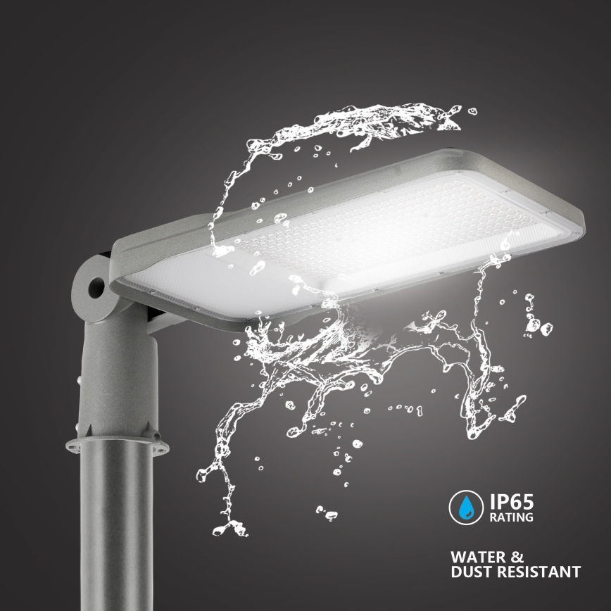 Brilagi - Farola de exterior con articulación URBANLIGHT LED/200W/230V gris IP65