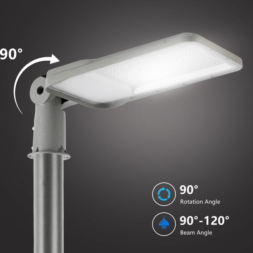 Brilagi - Farola de exterior con articulación URBANLIGHT LED/200W/230V gris IP65