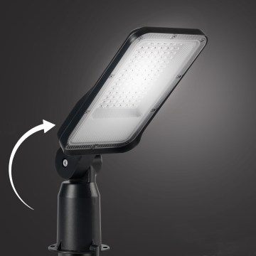 Brilagi - Lámpara LED de exterior para calle con rótula ajustable URBANLIGHT LED/50W/230V negra IP65