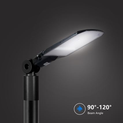 Brilagi - Lámpara LED de exterior para calles URBANLIGHT LED/100W/230V negra IP65