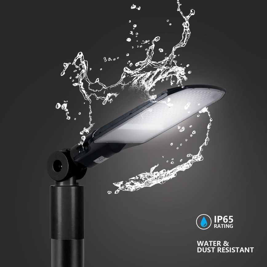 Brilagi - Lámpara LED de exterior para calles URBANLIGHT LED/100W/230V negra IP65