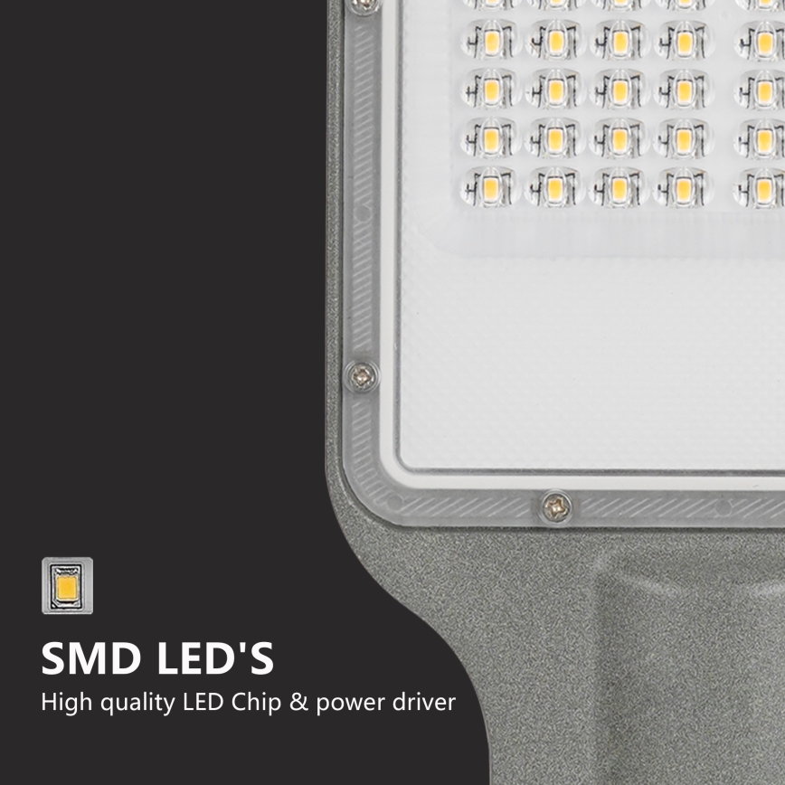 Brilagi - Lámpara LED de exterior para calles URBANLIGHT LED/50W/230V gris IP65