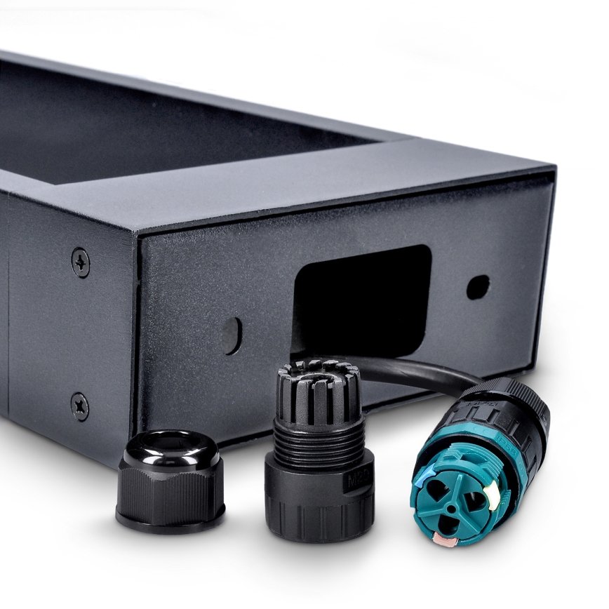 Brilagi - Lámpara LED de exterior RAGUSA LED/7W/230V 3000/4000/6000K antracita IP54 50 cm