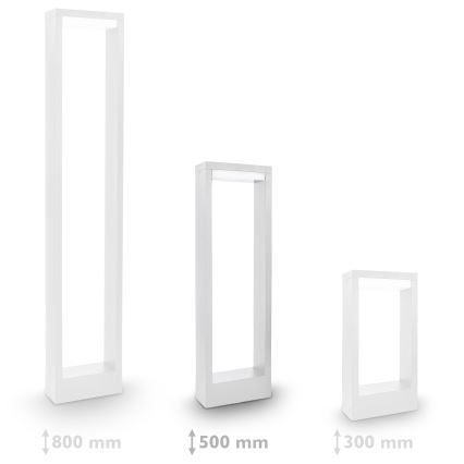 BRILAGI - Lámpara LED de exterior RAGUSA LED/7W/230V 3000/4000/6000K blanco IP54 50 cm