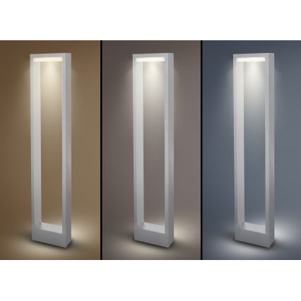 Brilagi - Lámpara LED de exterior RAGUSA LED/7W/230V 3000/4000/6000K blanco IP54 80 cm