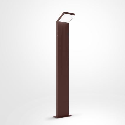 BRILAGI - Lámpara LED de exterior RIANO LED/8W/230V marrón IP65 80 cm