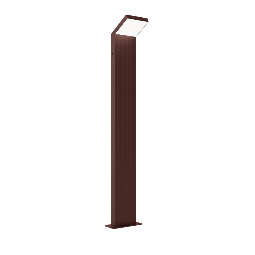 BRILAGI - Lámpara LED de exterior RIANO LED/8W/230V marrón IP65 80 cm