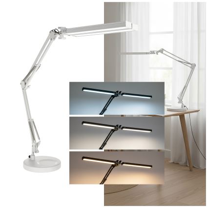 Brilagi - Lámpara LED de mesa regulable VARIO LED/15W/230V 3000-6000K blanca