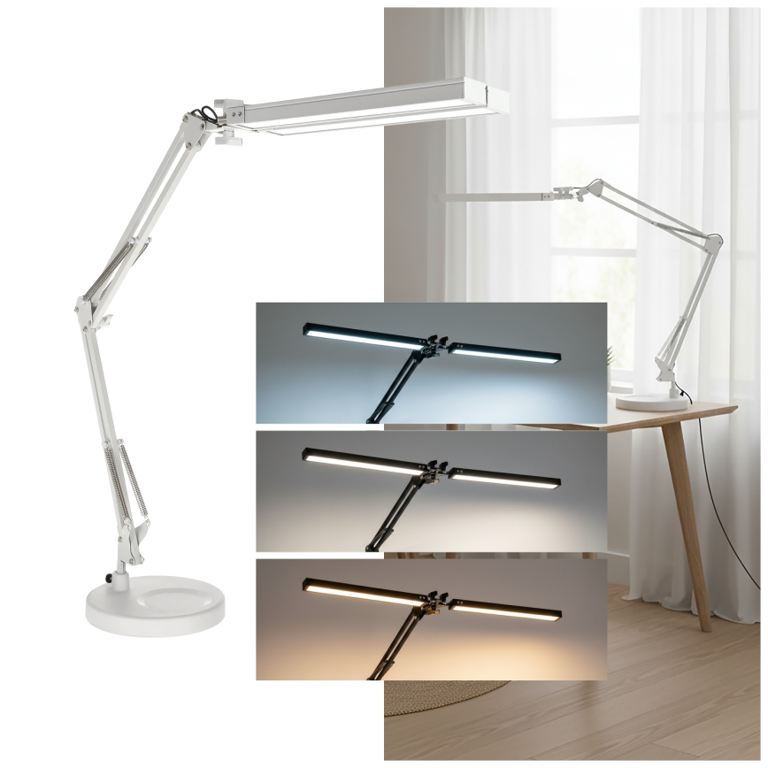 Brilagi - Lámpara LED de mesa regulable VARIO LED/15W/230V 3000-6000K blanca