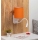 Brilagi - Lámpara LED de pared flexible NUBILA 1xE27/25W/230V + LED/3W blanco/naranja