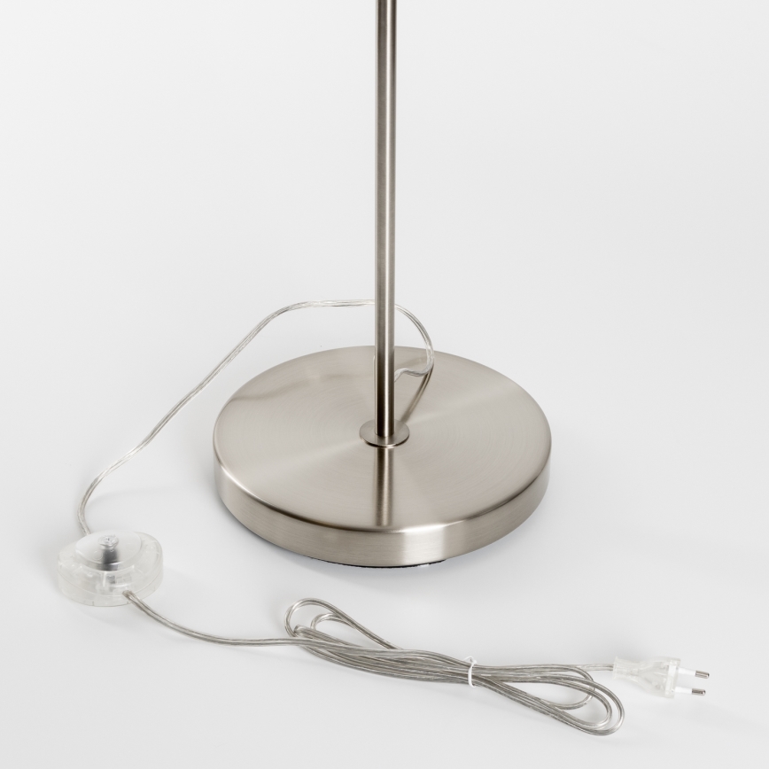 Brilagi - Lámpara LED de pie CERIA 1xE27/40W/230V Ø 30 cm verde/cromo mate
