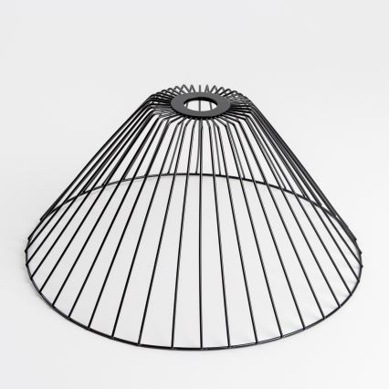 Brilagi - Lámpara LED de techo de montaje en superficie CERIA WIRE 1xE27/40W/230V Ø 45 cm, negra