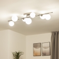 Brilagi - Lámpara LED de techo de montaje superficial MILLA 7xG9/3W/230V negro cromado/blanco