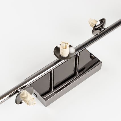 Brilagi - Lámpara LED de techo de montaje superficial MILLA 7xG9/3W/230V negro cromado/blanco