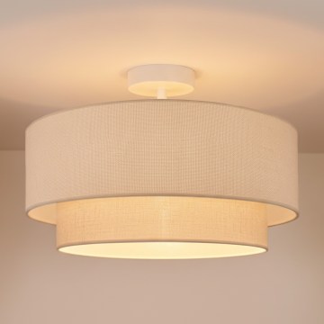 Brilagi - Lámpara LED de techo de superficie BOHO ECO 1xE27/10W/230V Ø 40 cm crema
