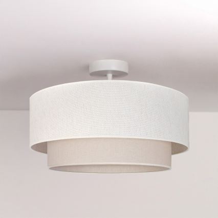 Brilagi - Lámpara LED de techo de superficie BOHO ECO 1xE27/10W/230V Ø 40 cm crema