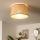 Brilagi - Lámpara LED de techo de superficie CERIA 1xE27/40W/230V, diámetro 35 cm, beige