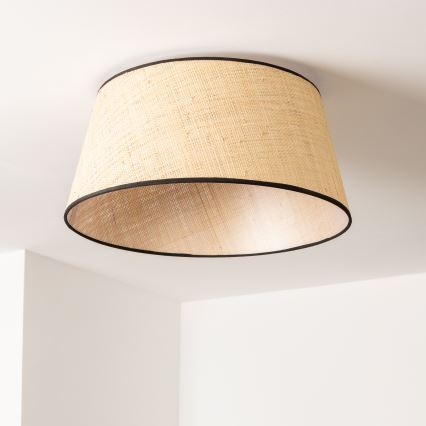 Brilagi - Lámpara LED de techo de superficie CERIA 1xE27/40W/230V Ø 50 cm beige