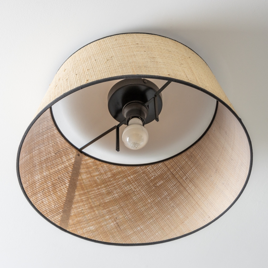 Brilagi - Lámpara LED de techo de superficie CERIA 1xE27/40W/230V Ø 50 cm beige
