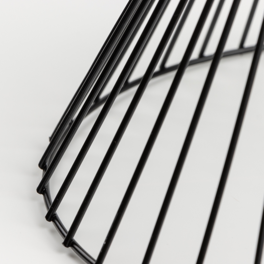 Brilagi - Lámpara LED de techo de superficie CERIA WIRE 1xE27/40W/230V Ø 30 cm negro/roble