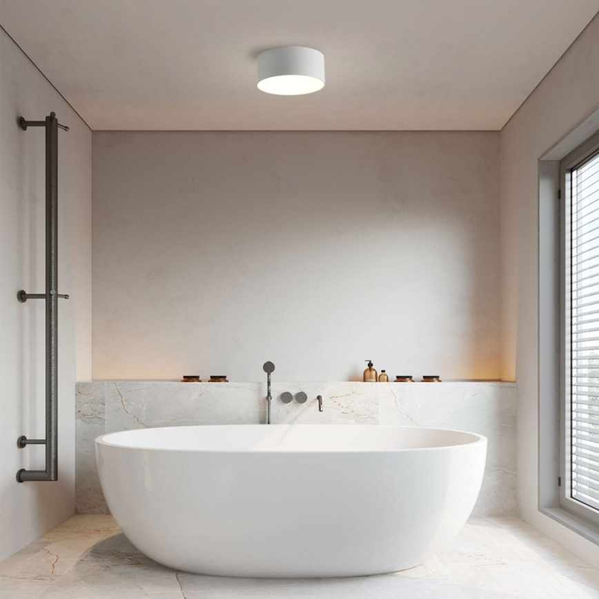 Brilagi - Lámpara LED de techo para baño FORIS LED/20W/230V Ø 15 cm blanca IP44