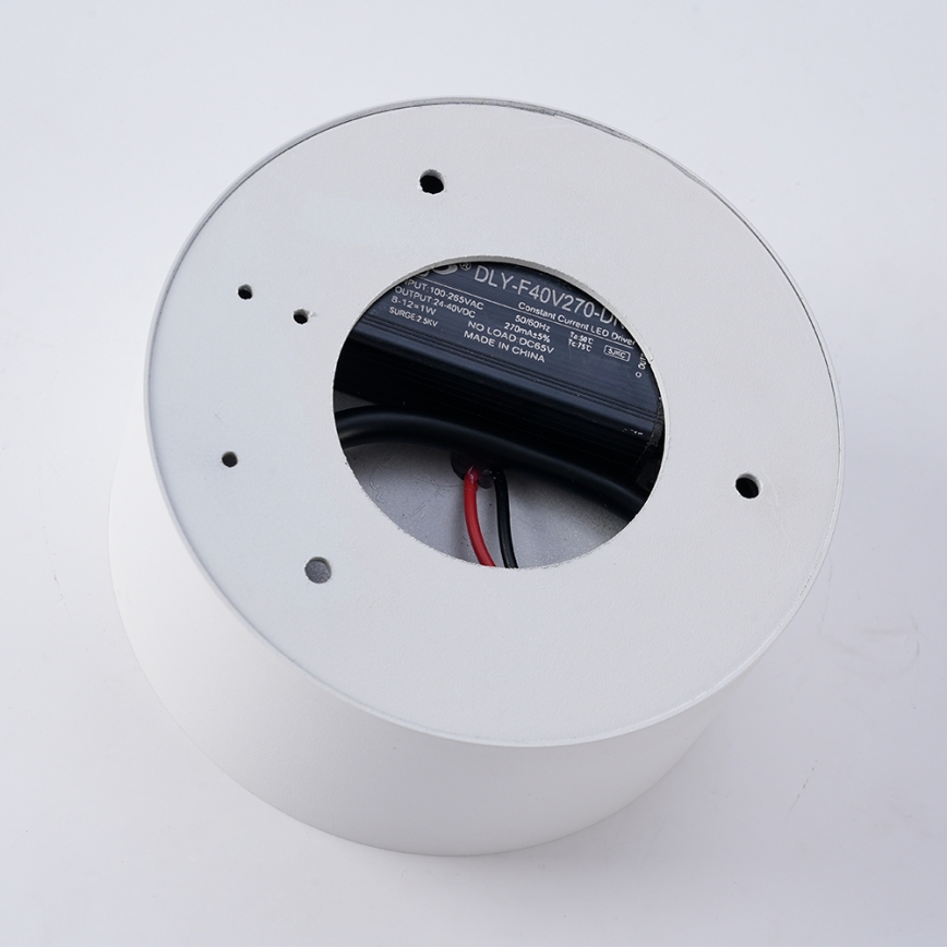 Brilagi - Lámpara LED de techo para baño FORIS LED/20W/230V Ø 15 cm blanca IP44
