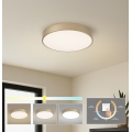 BRILAGI - Lámpara LED de techo POOL LED/48W/230V 3000/4000/6000K, diámetro 40 cm, dorada