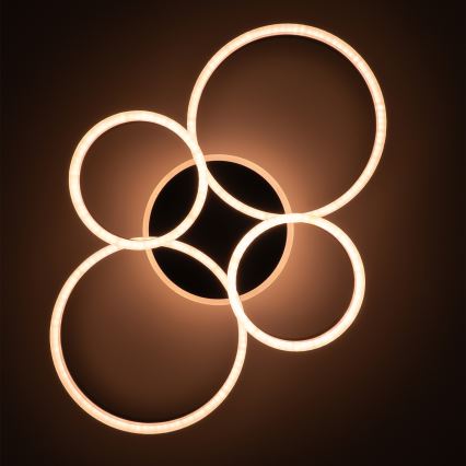 BRILAGI - Lámpara de techo LED regulable ORBITS LED/49W/230V 3000-6000K + mando a distancia