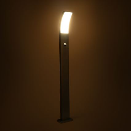 Brilagi - Lámpara LED exterior con sensor ARCELO LED/9W/230V 80 cm IP44