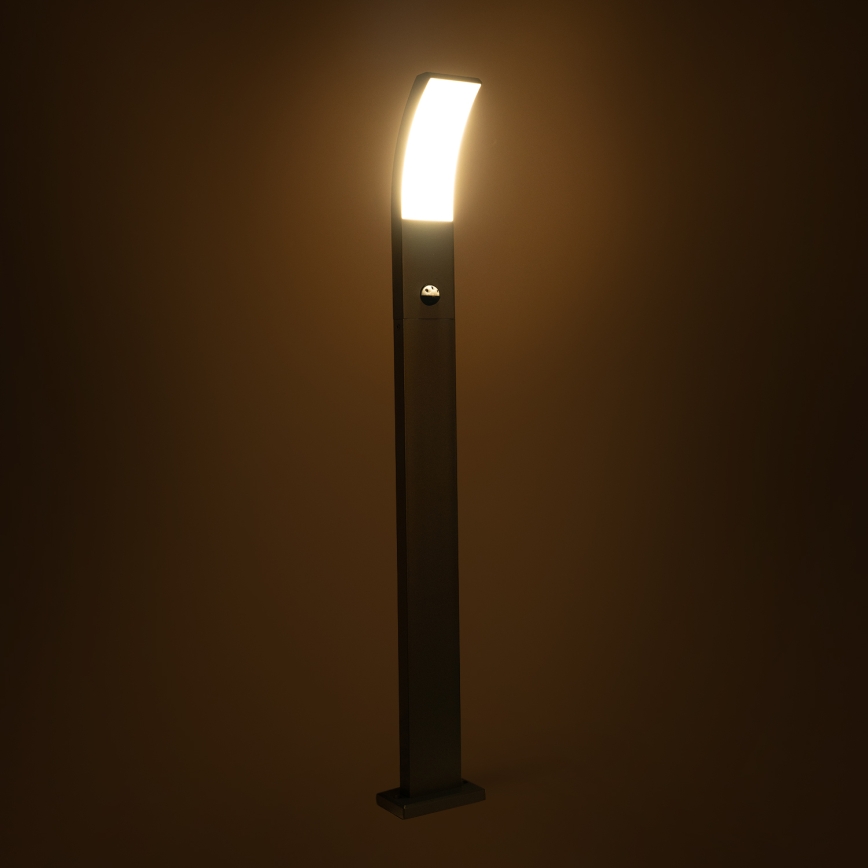 Brilagi - Lámpara LED exterior con sensor ARCELO LED/9W/230V 80 cm IP44