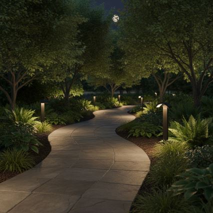 Brilagi - Lámpara LED exterior con sensor ARCELO LED/9W/230V 80 cm IP54