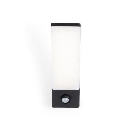 Brilagi - Lámpara de pared LED para exterior con sensor ARCELO LED/9W/230V IP44