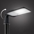 Brilagi - Lámpara LED exterior para vía pública con articulación URBANLIGHT LED/100W/230V negra IP65