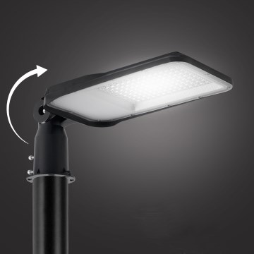 Brilagi - Lámpara LED exterior para vía pública con articulación URBANLIGHT LED/100W/230V negra IP65